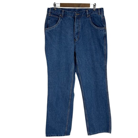 USA Works Men’s Jeans Size 36 - Picture 1 of 8